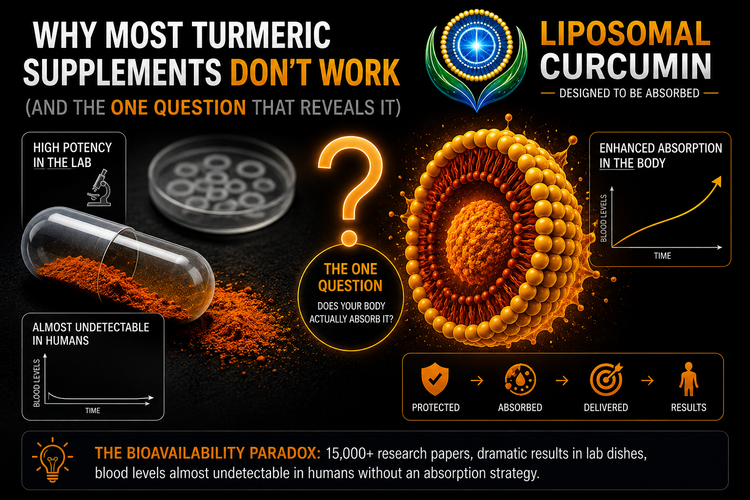 Why Most Turmeric Supplements Don't Work (And the One Question That Reveals It)